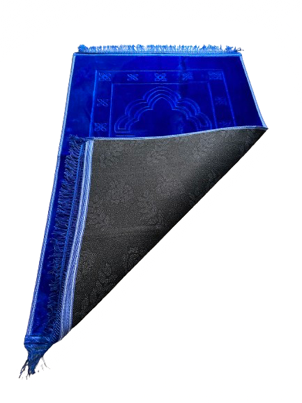 Gebetsteppich in der Farbe Blau